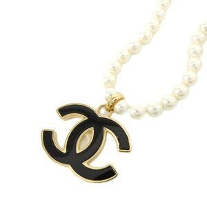 Chanel Necklace Black